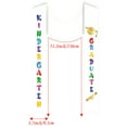 thumbnail image 3 of Pompotops Clearance Sales Season Of Graduation Children's Ribbon Etiquette Shoulder Belt Preschool Kindergarten Graduation Print Honor Award Silk Shawl, 3 of 9
