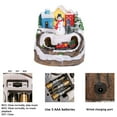 thumbnail image 3 of Christmas Collectibles Building Village House, Light up House with Lights and 8 Music Christmas Village Building, Xmas Gift, Vintage Christmas Decor, 3 of 8
