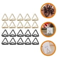 thumbnail image 3 of 30Pcs Place Card Holders Triangular Paper Clips Small Picture Clips Triangle Paperclips for Bridal Shower, 3 of 8