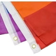 thumbnail image 2 of Deluxe Jumbo Rainbow Polyester Rainbow Pride Flag, 2 of 2