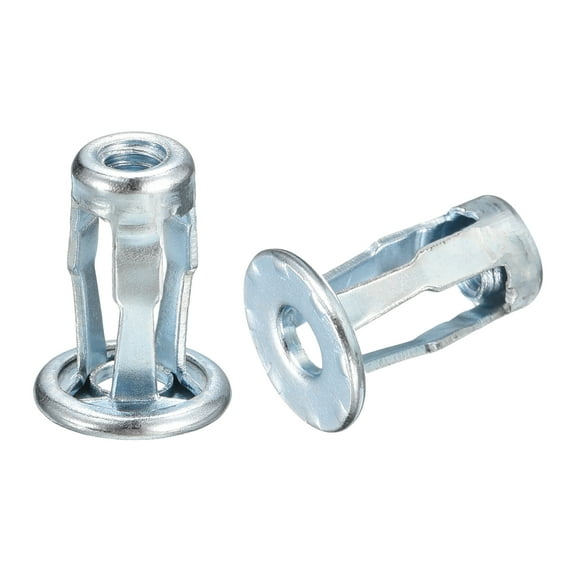 M4 Jack Nuts, 10 Pack Threaded Insert Nut Carbon Steel Rivet Nuts, 16.8mm Length