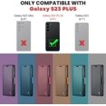 thumbnail image 2 of XUCP-for Samsung Galaxy S23 Plus Wallet Case with Card Holder, Kickstand RFID Blocking Magnetic Closure Shockproof Protective PU Leather Case for Samsung S23 Plus Flip Case Wallet - Blue, 2 of 4