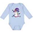 thumbnail image 3 of Inktastic Halloween Girls Unicorn Witch Girls Long Sleeve Baby Bodysuit, 3 of 5