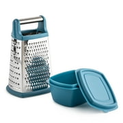 Thyme & Table Stainless Steel Four Sided Box Grater, 2 Piece Set