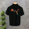 thumbnail image 3 of Camisetas para hombre, camisetas gráficas de acuarela para hombre, camisetas tipo polo con cuello jaspeado, ropa de moda rockera para hombre 2024, cómodas y cálidas, 3 of 5