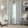 thumbnail image 2 of Elrene  Crackle Grommet Top Curtain Panel Linen 52" W X 84" L 84 Inches, 2 of 5