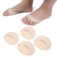 thumbnail image 3 of Lot de 2 paires de coussinets respirants pour l'avant-pied, soulageant la douleur et le stress (couleur chair), 3 of 4