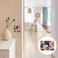thumbnail image 7 of Yayeee Toggle Light Switch Wall Plate 2-Gang 4.56"x4.48" Decorative Outlet Cover, Flowers Pattern Style, 7 of 7