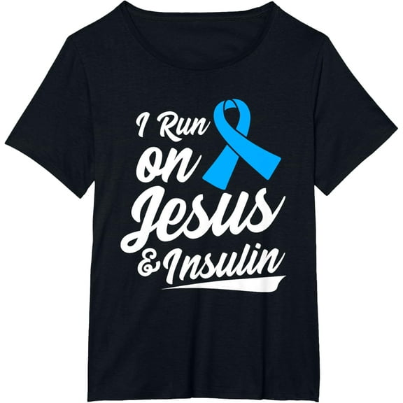 t-shirt Diabetes Awareness Type 1 2 - Diabetic T1D T2D T-Shirt mens，black，women，funny，journey，Crew Neck, Short Sleeve,custom clothing patterns.gift