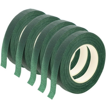 5 Rolls Flower Package Tape Green Floral Florist Flowers Tool High Viscosity Paper