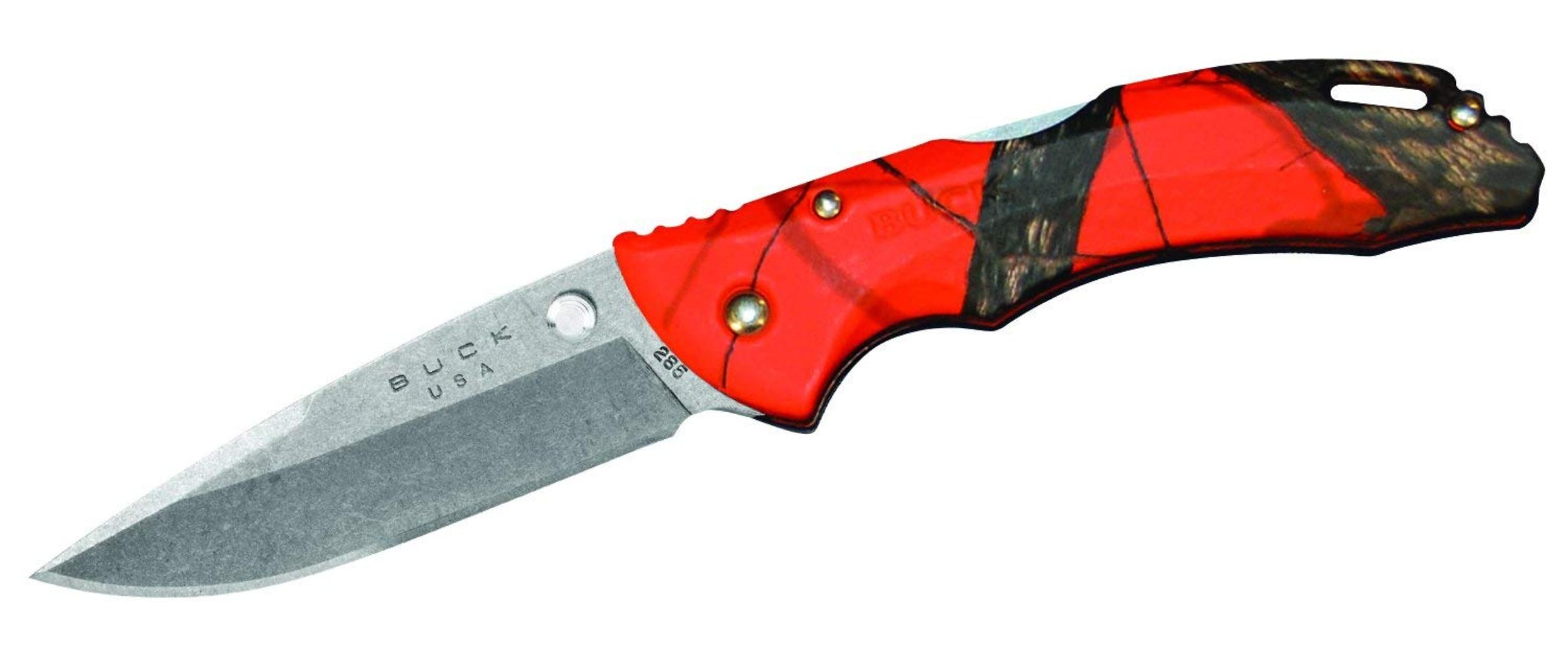 0285CMS24 Bantam Folding Pocket Knife with Pocket Clip, Mossy Oak Break