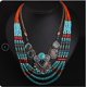 thumbnail image 2 of Collar boho retro con cuentas de búho, collar hecho a mano con cuentas, joyas para mujer, 2 of 8