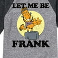 thumbnail image 3 of Garfield - Let Me Be Frank - Toddler And Youth Raglan Graphic T-Shirt, 3 of 4