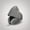 Grey, variant on Hooded Neck Pillow with Light Blocking, 360° Comfort & Slow Rebound for Travel & Office Naps, Invisible Zipper for Easy Cleaning