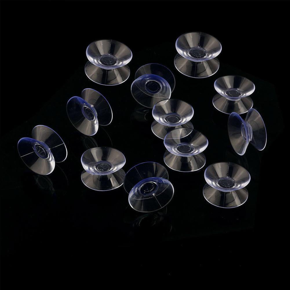 10/50/100Pcs 20mm Mini Clear Suction Cup Window Suckers Without Hooks Bathroom 