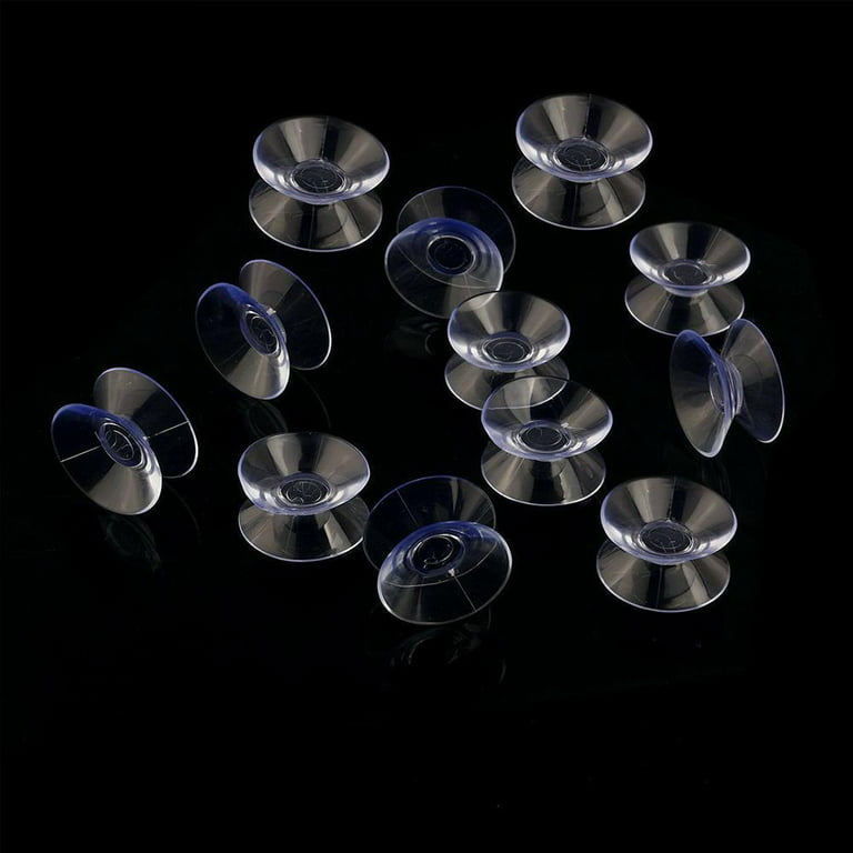 Set of 60 pvc suction cups double (30 mm) - Wood, Tools & Deco