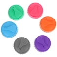 thumbnail image 4 of GOOHOCHY 6 tapas de silicona reutilizables para latas de refresco, a prueba de fugas, aptas para alimentos, para cerveza, jugos y bebidas., 4 of 8