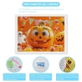 thumbnail image 6 of Diamond Art Kits for Adults, Halloween Cute Cartoon Pumpkin (2)Diamond Painting Kits for Beginners, Frameless Round 5D Full Drill Diamonds Art Pictures Gem Art Crafts Home Decor Gifts, 6 of 8