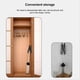 thumbnail image 4 of Display Stand Clothes Hanger Foldable Tripod Steamer Rack Black, 4 of 5
