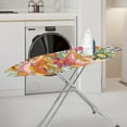 thumbnail image 2 of HELLHERO Mushroom Flowers Print Ironing Protector for Ironing Board Scorch Resistant Iron Board Cover with Cozy Nose Pocket Fits Standard 54" x 15" Inch Boards, 2 of 5