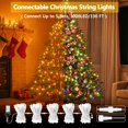 thumbnail image 2 of Cadena de luces navideñas SANJICHA, 66 pies, 200 LED, multicolor, 2 of 7