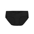 thumbnail image 2 of Spencer 5 Packs Maternity Underwear Pregnancy Postpartum Panties Under The Bump Bikinis Womens Cotton Briefs Maternity Panties (L, Black), 2 of 10