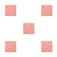 thumbnail image 2 of serony 1/2/3/5 Tasses Mug en Silicone Résistant à la Chaleur Tapis de Table Réutilisable Napperon Côtelé Protecteur Rose 5 Pcs, 2 of 6