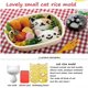 thumbnail image 2 of Onigiri Mold, Bento Box Accessories Bento Boxes for Kids Lunches Decor Lunch Box, 2 of 4