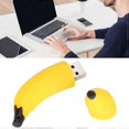 thumbnail image 1 of HURRISE USB Flash Drive Cute Cartoon Banana Shaped Thumb Drives for Kids Students Teachers Computer Reader 4GB 32GB, 1 of 4