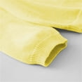 thumbnail image 6 of Coerni Solid Sweaters for Girls Crewneck Button-Up Cardigan Soft Comfy Long Sleeve Knit Tops Kids Back to School Clothes, 6 of 9