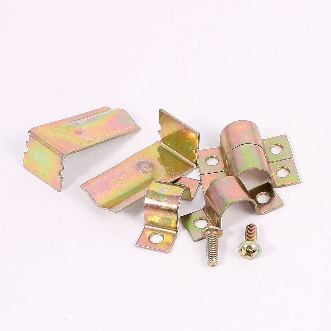 Unique Bargains Metal Security Locker Store Warehouse Garage Rolling Gate Door Lock Brass
