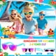thumbnail image 3 of Gafas de sol GIFTINBOX para niños, color neón, 3 a 8 años, UV400, paquete de 24, 3 of 7