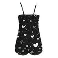 thumbnail image 6 of Pajamas for Women Set Casual Valentine'S Day V Neck Print 2 Piece Set Womens Pjs,Black,XL, 6 of 6