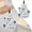 B, variant on Clearance Under $1.96! 1 Pack Halloween Hand Towel Skull and Crossbones Design Fuzzy Cloth for Bathroom Kitchen Decor (One Size H)