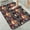 Day of the Dead Floral Motif, variant on 1pc Yellow Gray Abstract Painting Bathroom Rug Bathroom Decor and Qccessories- Durable,Anti Slip,And Quick Drying,Suitable For Indoor/outdoor Use - Perfect For Bathrooms,Bedrooms,Kitchens