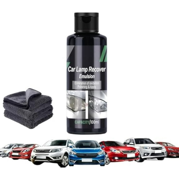 BeamRevive Car Lamp Recover Emulsion Nexa Headlight Restoration Spray, Fast Headlight Restoration Kit with Long-Lasting Protection for Car Owners & DIY Auto Care (1PCS)