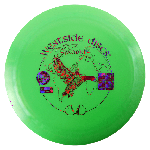 Westside Discs Tournament World 173-176g Distance Driver Golf Disc [Colors may vary] - 173-176g