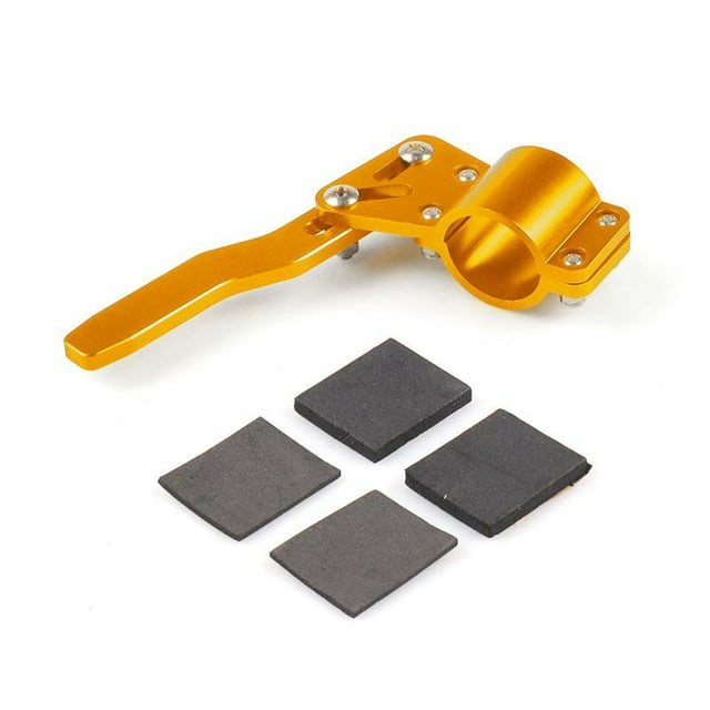 Justharion Enhanced Performance Steering Wheel Turn Signal Lever For Exact Fit Equipment Steering Rod gold 12.5*3*2.9cm 1 Pc