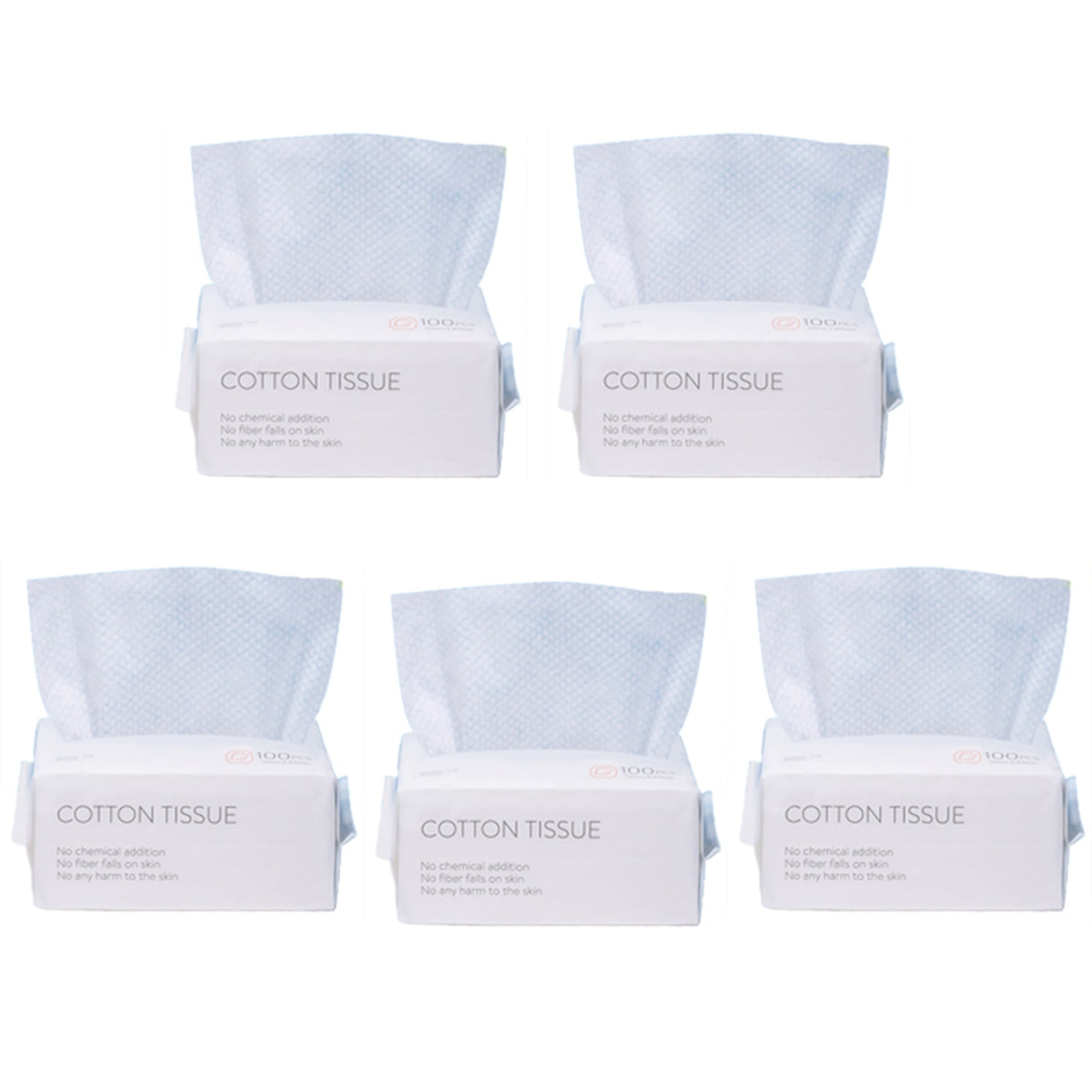 500PCS Disposable Wash Face Towel, Clean Face Towel, Make of Cotton