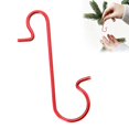 thumbnail image 2 of Christmas Ornament Hooks,5Set Metal S-Shaped Hanging Hooks, Reusable Wire Decor Hangers, Decorative Hook Clips for Xmas Tree Baubles, Wreath, Holiday Party Ornament Decoration Supplies, 2 of 5