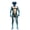 Blue 1, variant on Halloween Dragon Costume with Mask Set,Men's Dragon Full Bodysuit,Animal Spandex Jumpsuit Catsuit Costume