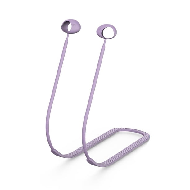 Anti Lost - Correa para Auriculares para Galaxy Buds 2 Soporte para Auriculares Púrpura 3 Piezas