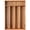 Acacia-5 Slots, variant on Black 5 Slots Silverware Drawer Organizer