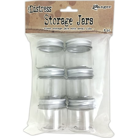 Empty Cylinder Storage - Tim Holtz Distress Jars -Empty-