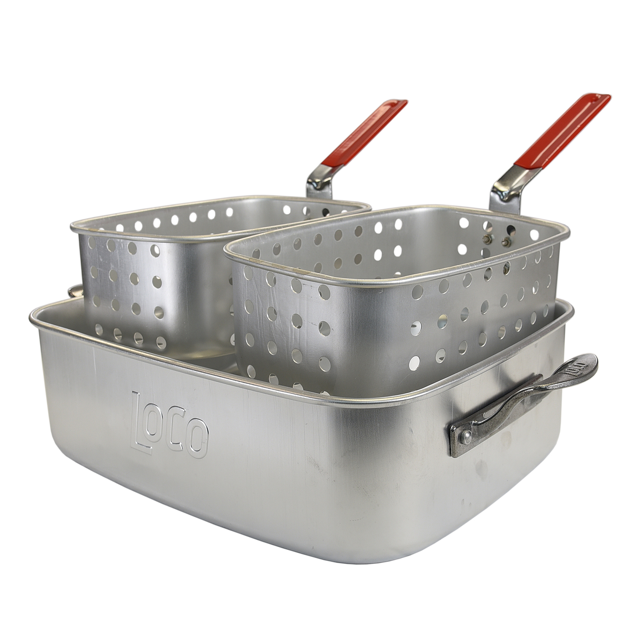 Loco Cookers Propane Dual Burner Fry Cart