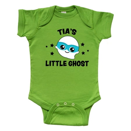 

Inktastic Cute Tia s Little Ghost with Stars Gift Baby Boy or Baby Girl Bodysuit