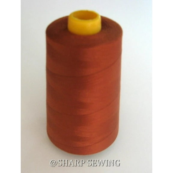 Teamwork 1 SPOOL RUST #691 SPUN POLYESTER SERGER QUILTING THREAD T27 6000 YARDS