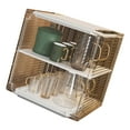 thumbnail image 4 of Cup Storage Rack§desktop Cup Storage Rack§dustproof Cup Storage Rack§clear Cup Organizer Box§transparent Cup Storage Box§cup Storage Cabinet Cup Storage Rack Dustproof, 4 of 8