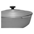 thumbnail image 2 of HeSLehs 9900 Super Quality Aluminum Caldero,Dutch Oven,3.4 QT,Silver (24 cm (9.4-Inch)), 2 of 6