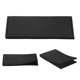 thumbnail image 4 of Uxcell 2-Pack Parche en Blanco de Bandera Negra Sólida, Parches Rectangulares de 3.1" x 2" Color Puro para Banderas de DIY para Ropa, 4 of 6